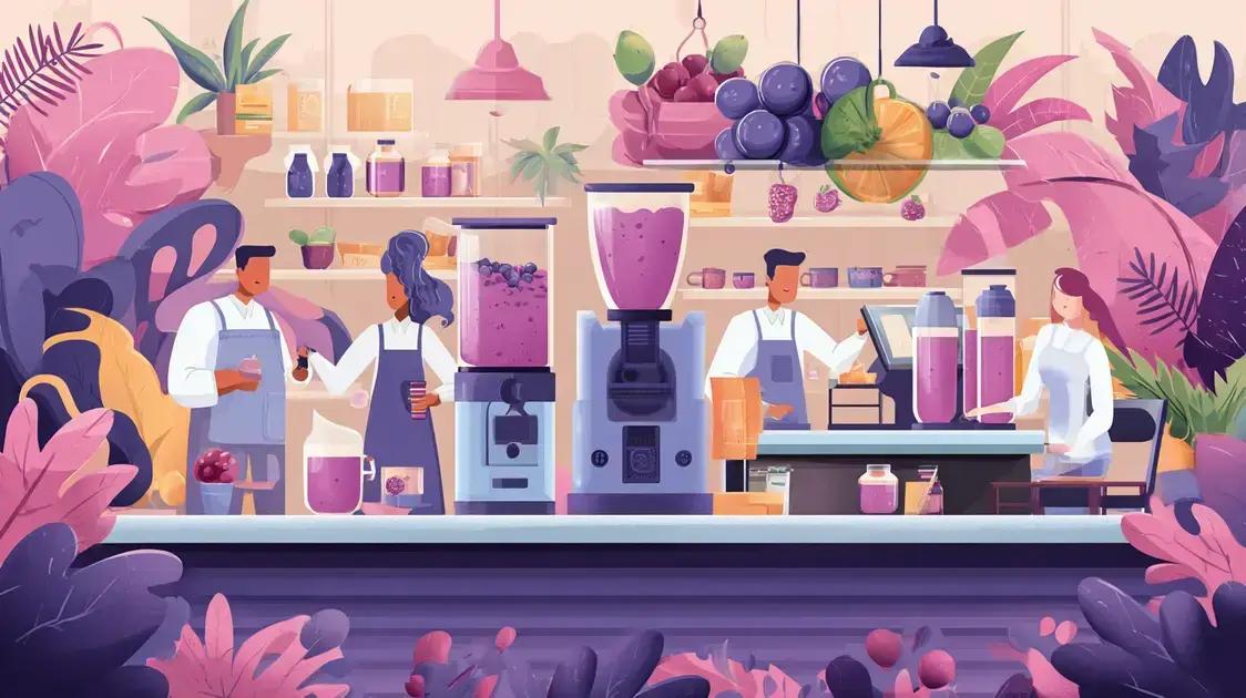 vantagens de investir em máquinas de açaí