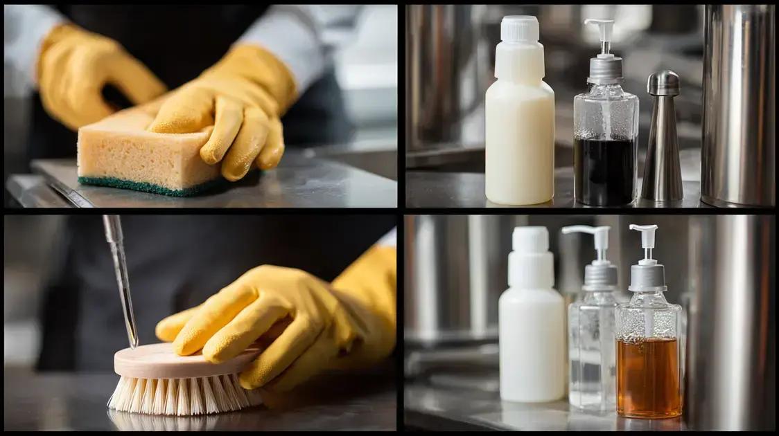 Como manter e limpar seu dispenser de condimentos