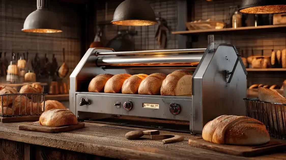 Fatiadoras de Pão: Eficiência e Padronização nos Cortes
