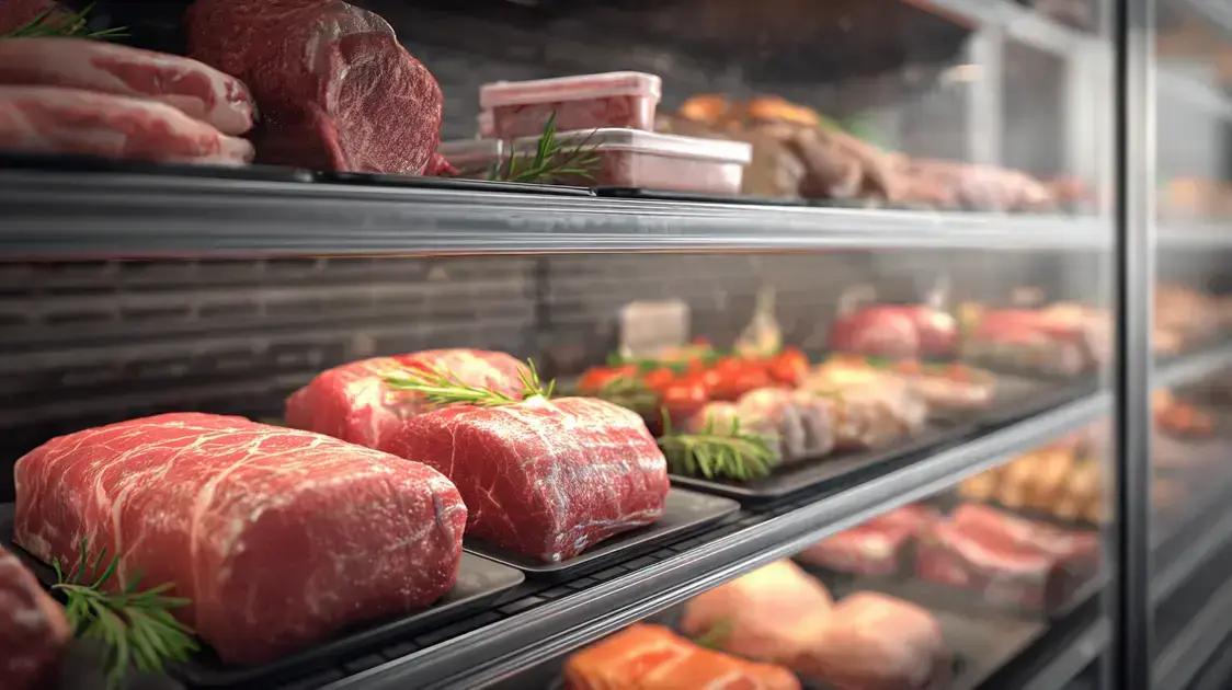 Vitrines para Açougue e Peixaria: Temperatura Ideal e Exposição Atrativa