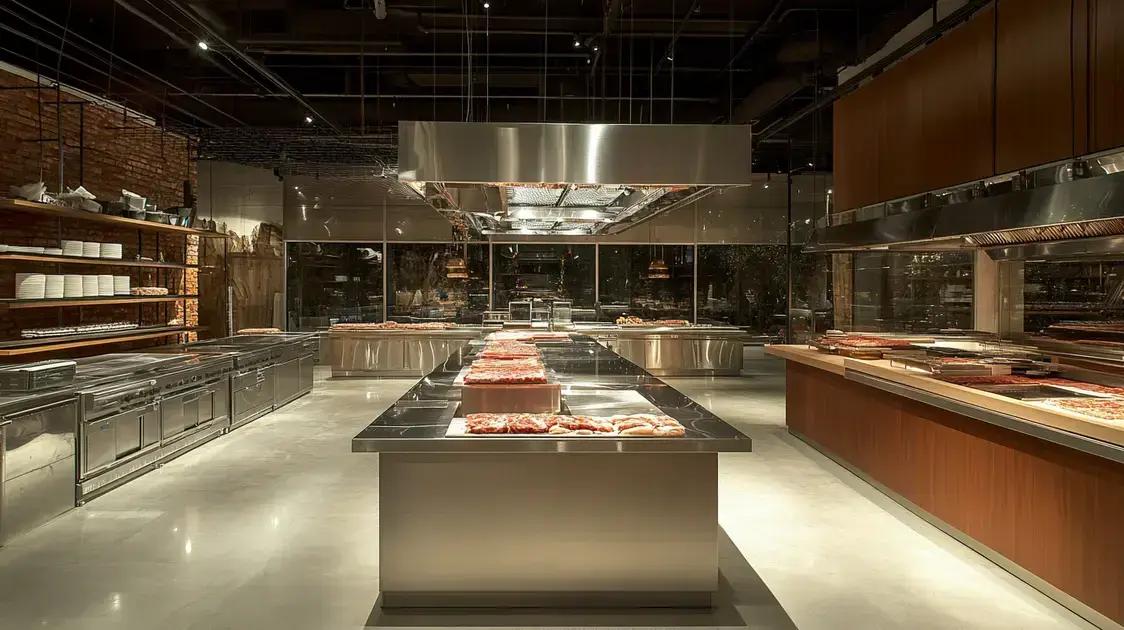 Tendências em design de mesas para açougue