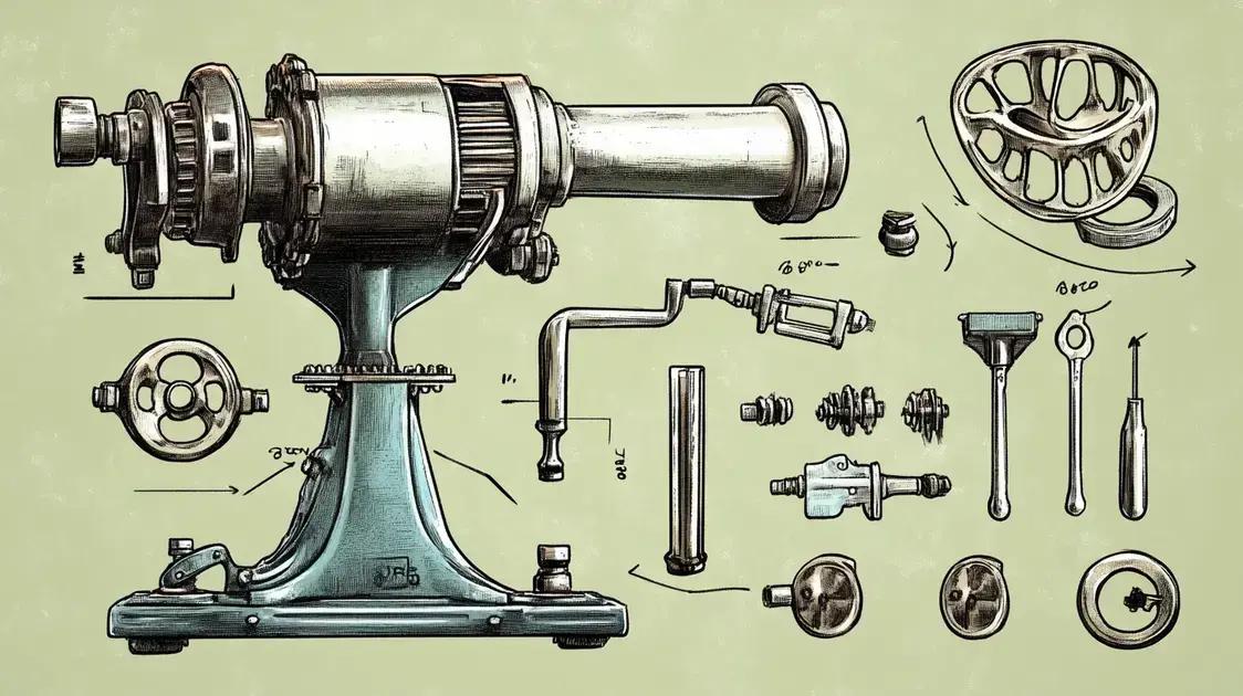 Como realizar manutenção no moedor de carne