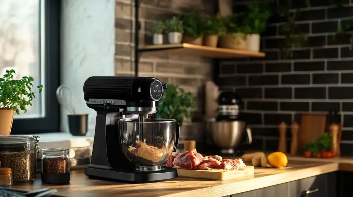 Valor Moedor De Carne Skymsen Boca 22 (Marca Exemplo)