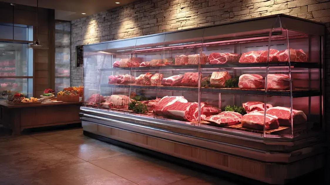 Expositor Ar Forçado Vs Estático Para Carnes Vantagens