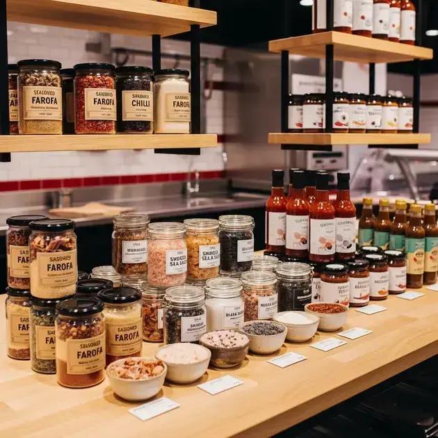 Além da Carne: Produtos Agregados que seu Açougue Pode Vender (Farofas, Sais, Molhos).