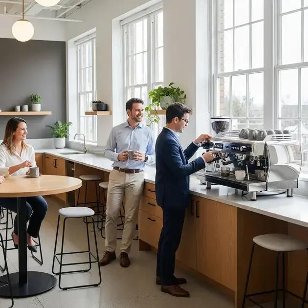 Cafeteiras profissionais: quando o aluguel é mais vantajoso para empresas