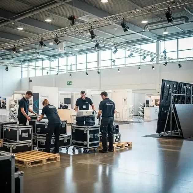 Checklist para não errar no aluguel de equipamentos em feiras e exposições