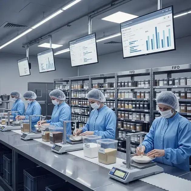 Controle de desperdício: reduzindo perdas na produção