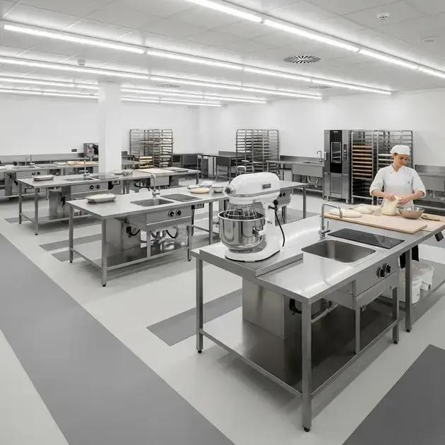Ergonomia, segurança e fluxo de trabalho na cozinha