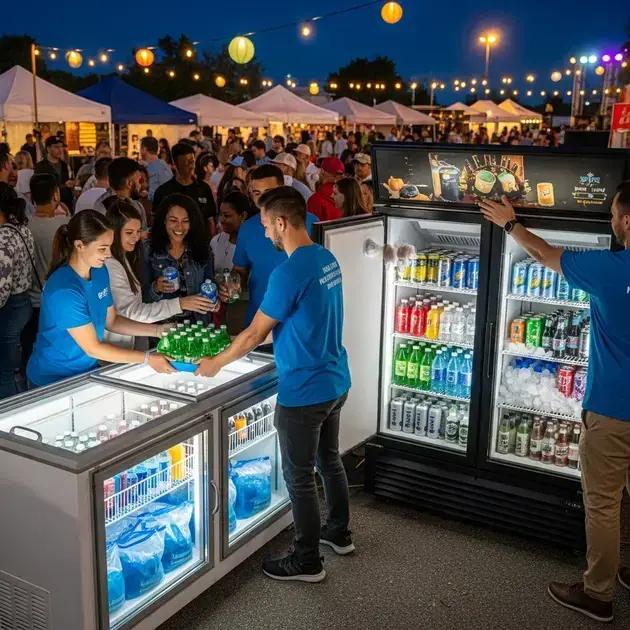 Histórias reais: como o aluguel de freezers e cervejeiras salvou eventos locais