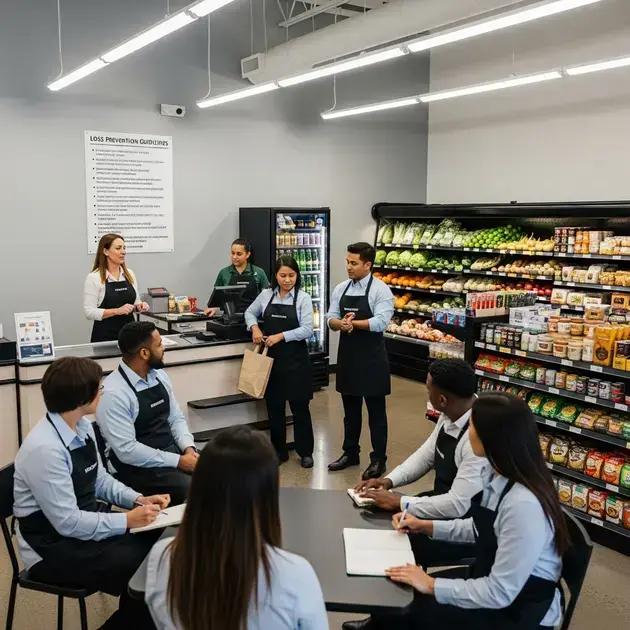 Treinamento da equipe para prevenção de perdas