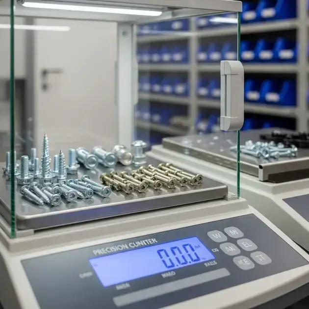 Balanças Contadoras: Como Eliminar Erros no Inventário de Parafusos e Peças Pequenas.