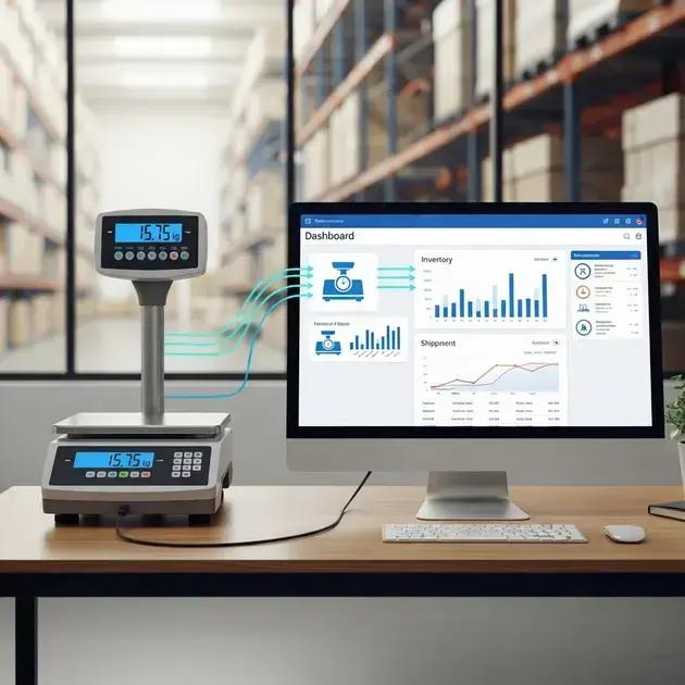 como mapear dados da balança para o ERP