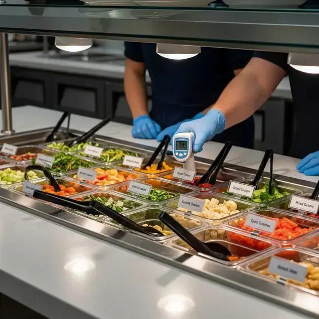 Cuidados com higiene e temperatura