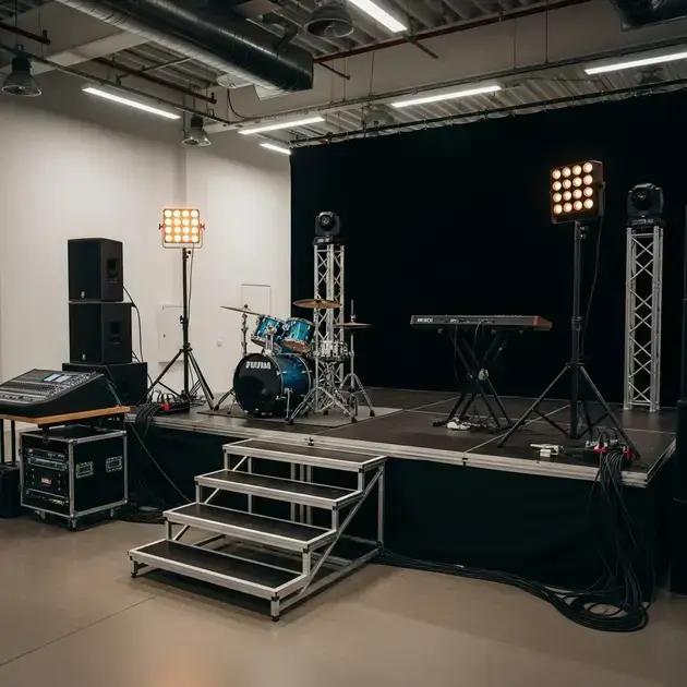 Equipamentos temporários: quando a locação salva um evento de última hora