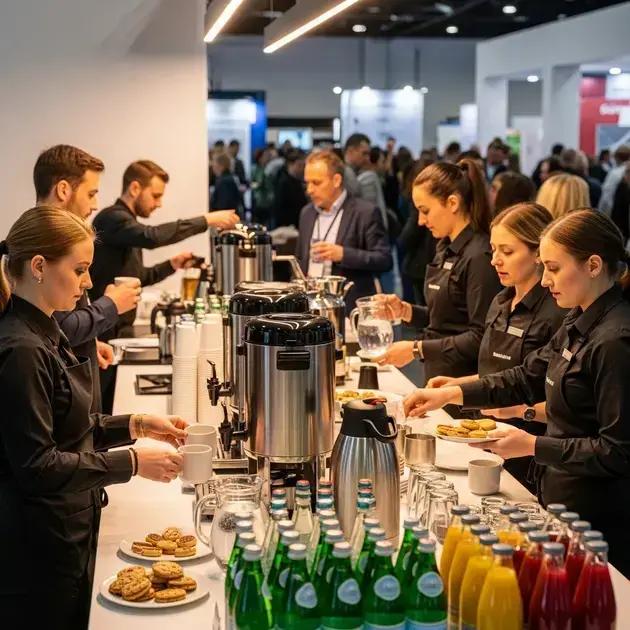 Exposições e congressos: como planejar a demanda de bebidas e cafés
