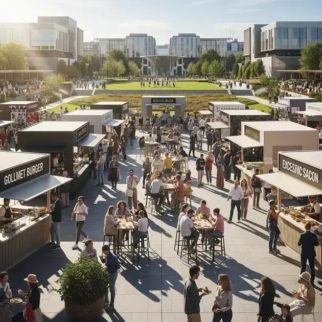 Feiras gastronômicas: por que a locação é a melhor solução