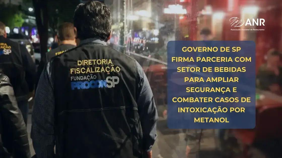 Governo de SP e setor de bebidas se unem contra adulteração