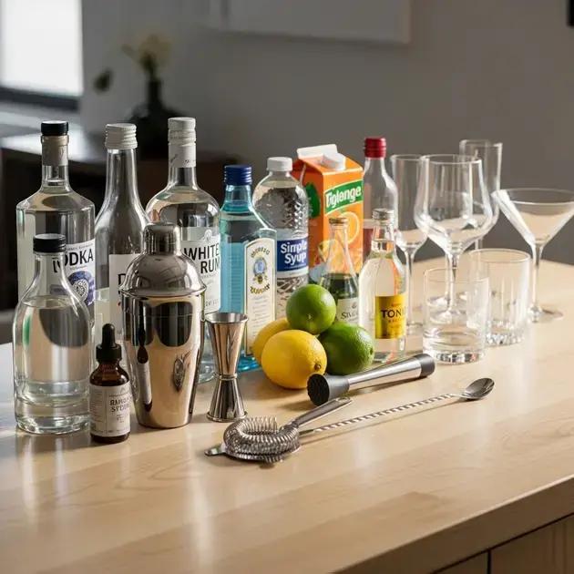 Ingredientes básicos para misturas simples