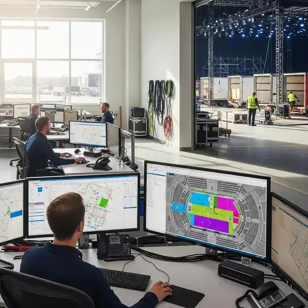 Logística integrada para eventos