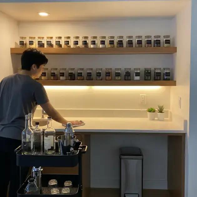 Rotina de limpeza e convivência com o espaço