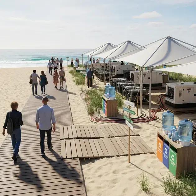 Dicas de logística para eventos no litoral